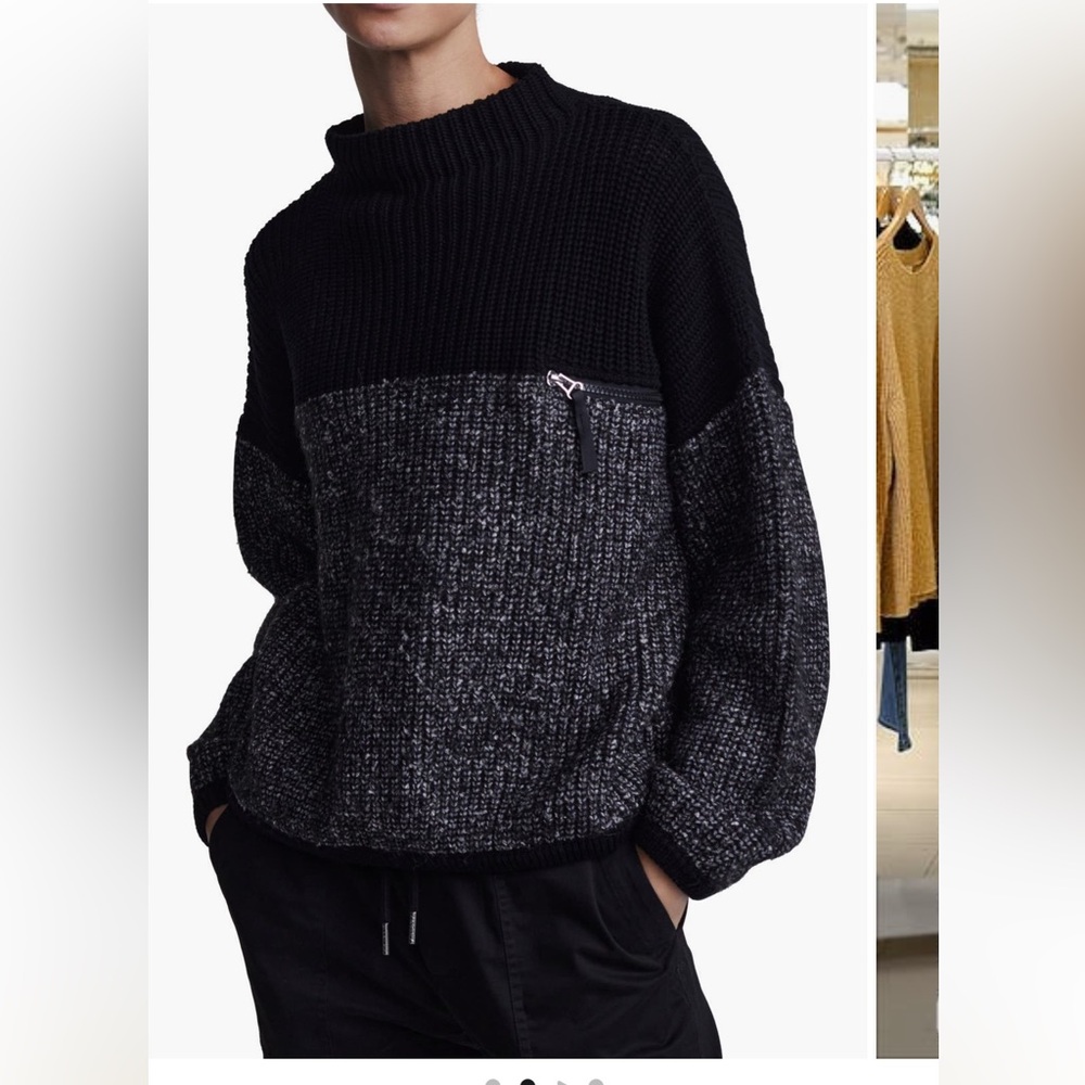 Varley Darrell Mock Neck Sweater - Picture 2 of 7